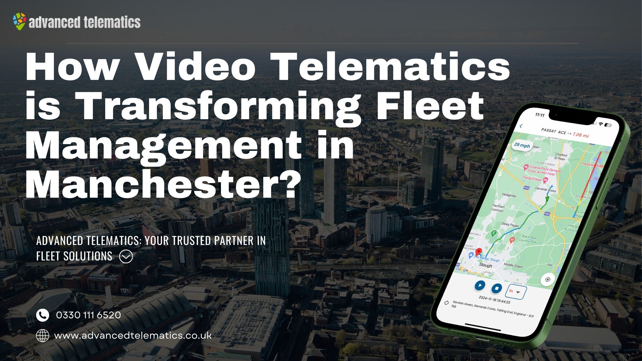 How Video Telematics is Transforming Fleet Management in Manchester?