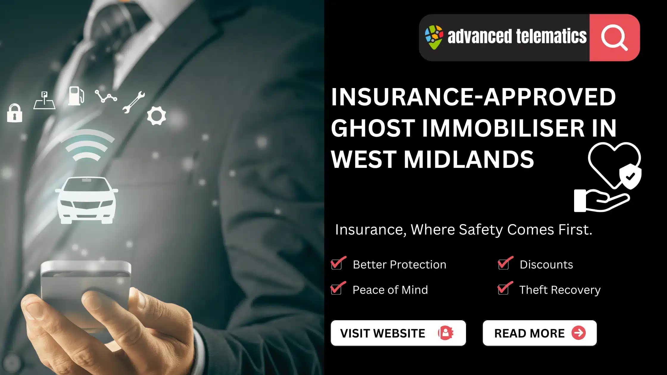 Insurance Approved Ghost Immobiliser in West Midlands