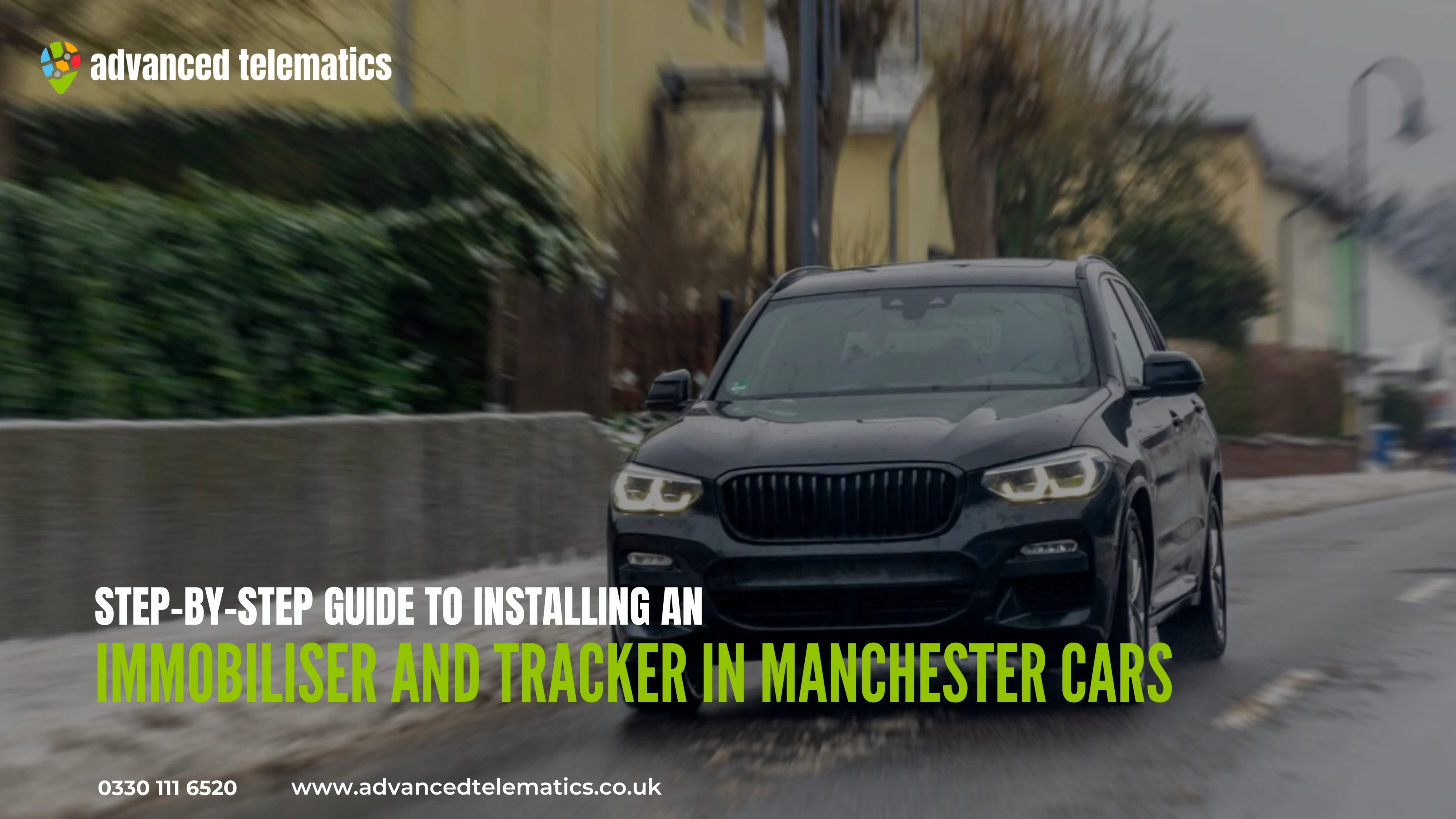 Installing an Immobiliser and Tracker in Manchester