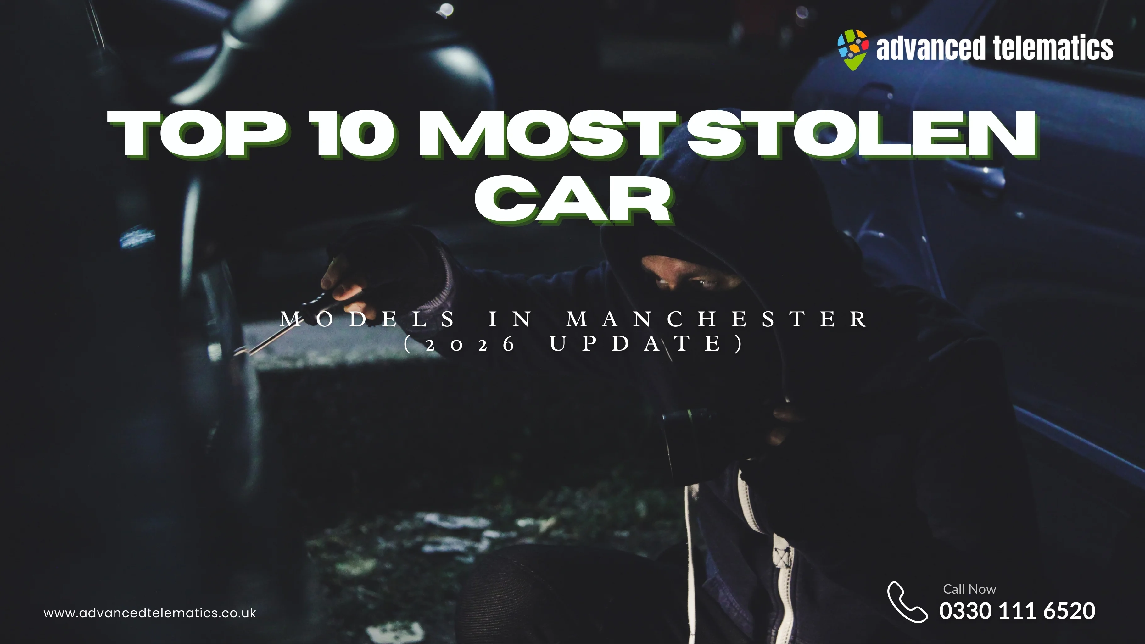 Top 10 Most Stolen Car Models in Manchester