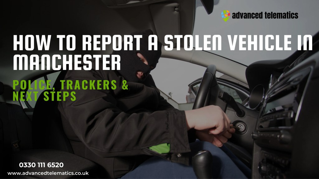 Stolen Vehicle in Manchester