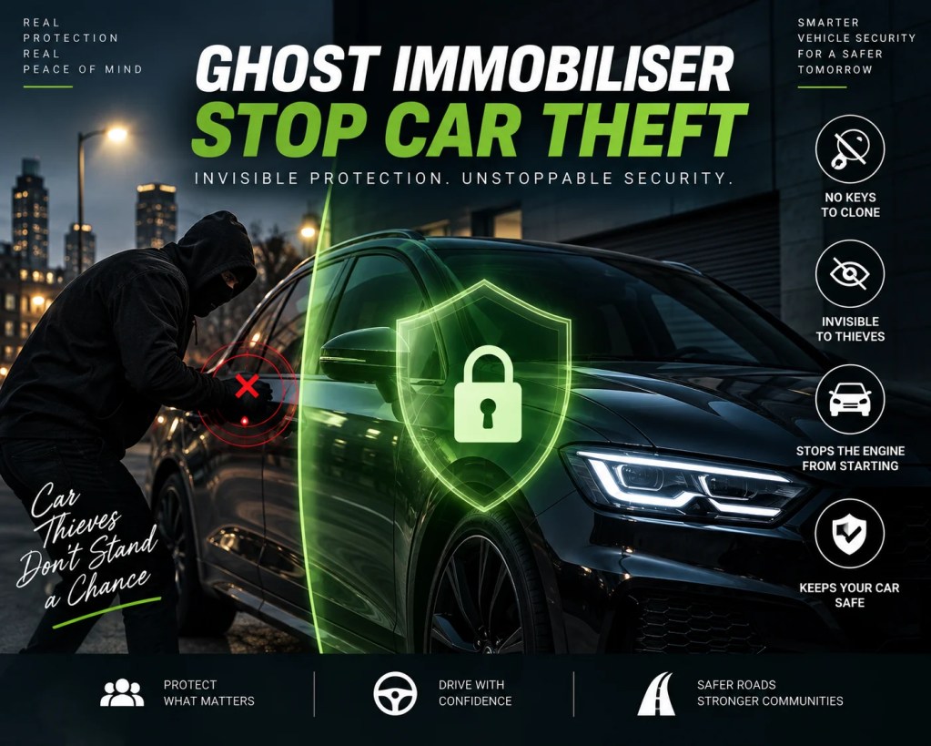 Ghost Immobiliser Stop Car Theft